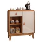 Aparador Café Rubi Plus 1 Porta e 1 Gaveta - Casa D Aparador Café Rubi Plus 1 Porta e 1 Gaveta - Casa D