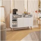 Aparador Cantinho do Café Buffet Com Nicho 3 Portas Celta Diversas Cores