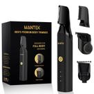 Aparador corporal COSYLIFE para homens com 2 cabeças aparadoras e pente guia