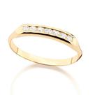 Aparador de aliança anel banhado ouro 3x 24k 18k e 22k feminino rommanel cristais 510999