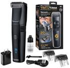 Aparador de Barba Bell+Howell Vacutrim Deluxe Sem Fio - Preto