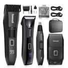 Aparador de Barba Soonsell Kit de Cuidados 4 em 1 à Prova d'Água