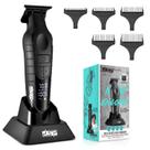 Aparador de cabelo DSP para homens, barba, sem fio, USB, recarregável
