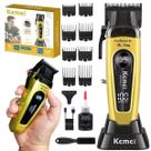 Aparador De Cabelo E Barba Kemei 90-4 Sem Fio Alta Performance Entrega Ágil