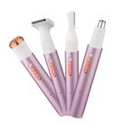 Aparador de cabelo elétrico feminino multifuncional USB recarregável Aparador de cabelo elétrico feminino multifuncional USB recarregável