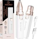 Aparador de cabelo VG VOGCREST 2 em 1, removedor de pelos faciais para mulheres Aparador de cabelo VG VOGCREST 2 em 1, removedor de pelos faciais para mulheres