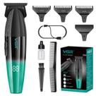 Aparador de cabelo VGR 906 Fresh Fade Zero Gapped Beard para homens