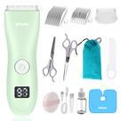 Aparador de cabelo Zuxify Quiet Waterproof Ceramic Blades LCD Aparador de cabelo Zuxify Quiet Waterproof Ceramic Blades LCD