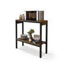 Aparador de Cozinha 2 Prateleiras para Micro-ondas KLM Store