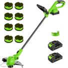 Aparador de Grama SUNCHERS 12" 20V Sem Fio 2 em 1 com Função de Borda