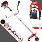 Aparador de Grama Toyama RT52L À Gasolina 52cc 2HP 10.000rpm Com Carretel Nylon + Faca 2 Pontas + 3 Pontas + 40 Dentes de Vídea + 80 Dentes + Trimmer Aparador de Grama Toyama RT52L À Gasolina 52cc 2HP 10.000rpm Com Carretel Nylon + Faca 2 Pontas + 3 Pontas + 40 Dentes de Vídea + 80 Dentes + Trimmer