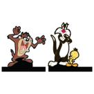 Aparador de livros looney tunes