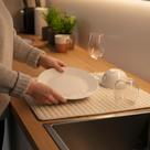Aparador de Louças Xadrez Sortido em Microfibra 45x30cm Toalha de Cozinha Absorvente