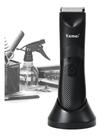 Aparador De Pelo P/ Corpo E Rosto Kemei Km-1838 Usb Lavável