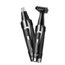 Aparador de Pelos 2 em 1 Nariz e Orelhas Barba Bigode Daling DL-7019 Recarregável 110-220V Aparador de Pelos 2 em 1 Nariz e Orelhas Barba Bigode Daling DL-7019 Recarregável 110-220V
