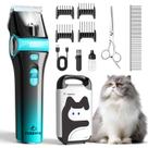 Aparador de Pelos para Gatos FuzzyFix Kit Sem Fio com Lâmina 5 em 1 5h Aparador de Pelos para Gatos FuzzyFix Kit Sem Fio com Lâmina 5 em 1 5h