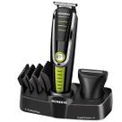 Aparador de Pelos Sem Fio Mondial SUPERGROOM-6 BG-04 6 Watts - Preto/Verde