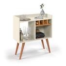 Aparador De Sala Buffet Madeira Pequeno Industrial Retro Adega Pés Palito Rubi