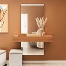 Aparador de Sala c/ Espelho 1,55m Dalla Costa 100% MDF
