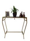 Aparador Decorativo Ferro Tampo Vidro 60 Cm Largura Aparador Decorativo Ferro Tampo Vidro 60 Cm Largura