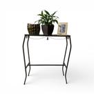 Aparador Decorativo Marrom De Ferro Com Vidro 65 Cm Largura Aparador Decorativo Marrom De Ferro Com Vidro 65 Cm Largura