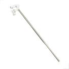 Aparador Em Inox Para Sacada Trava Paineis 450mm Branco