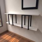 Aparador Industrial Branco Off White Moderno Cantinho Café Escritorio Simples Sala Estar Quarto Aparador Industrial Branco Off White Moderno Cantinho Café Escritorio Simples Sala Estar Quarto