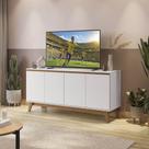 Aparador Kappesberg 4 Portas Branco 156cm