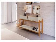 Aparador Lizz C/ 2 Gavetas e Suporte Inferior Off White Cedro