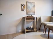 Aparador mesinha, mesa de apoio, mesa de impressora escritório, mesa de café, sala, cozinha, refeitório, mesa bebedouro