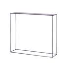 Aparador Metálico Preto - Mesa aparador metal moderno