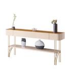 Aparador Miami Orgânica 160x76 - Cinamomo Off White - EdeCasaMoveis