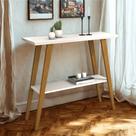 Aparador Monaco Pintura UV Autobrilhante Pés Madeira Pinus