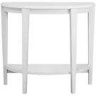 Aparador Monarch Specialties 91 cm Branco Estreito