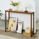 Aparador Mordchil HF Bamboo 100x24x75cm Nogal Aparador Mordchil HF Bamboo 100x24x75cm Nogal