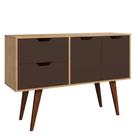 Aparador Movel Bento MB 1097 2 Portas 2 Gavetas MDP 85x126x38cm Aparador Movel Bento MB 1097 2 Portas 2 Gavetas MDP 85x126x38cm