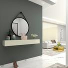 Aparador Nicho Sala Suspenso 2 Gavetas 157 Nobre Off White - Gelius