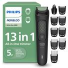 Aparador Norelco Philips All-in-One 3000 13 em 1, bastão de 60 minutos