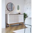 Aparador para Sala Buffet Ambiente Classic 3 Portas Off White - Imcal