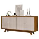 Aparador para Sala Buffet Brise Freijó Off White DJ Móveis
