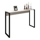 Aparador para Sala de Estar Office Industrial 120 Branco - PR Móveis Aparador para Sala de Estar Office Industrial 120 Branco - PR Móveis