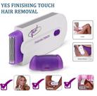 Aparador Pelos Corpo Rosto Feminino Indolor Yes Finishing Touch Recarregável Luz Ativa Portátil Bivolt