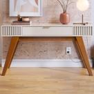 Aparador Riviera 1 Gaveta Off White - Colibri