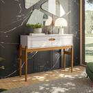 Aparador Sala de Jantar Estar Área Gourmet Intense Retrô Movelove Com Pés de Madeira