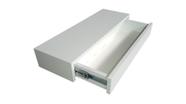 Aparador Suspenso Com Gaveta Deslizante Branco 70x25x10