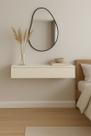 Aparador Suspenso Nicho Rack Elegance 1 Gaveta 80cm Offwhite