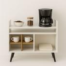 Aparador Zeus Decorativo com Linhas Geométricas e Modernas