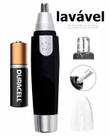 Aparelho Aparador Pelos Portátil Nariz Nasal Ouvido-lavavel + pilha Aparelho Aparador Pelos Portátil Nariz Nasal Ouvido-lavavel + pilha