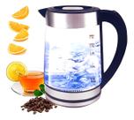 Aparelho Aquecedor chaleira Elétrico 2,2lt Vidro chá água café