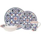 Aparelho completo 16 pças dolce home antonella porcelana d1829